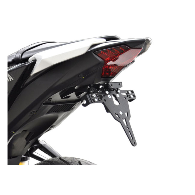 ZIEGER LICENSE PLATE BRACKET PRO BLACK BLACK POWDER COATED LICENSE PLA 593212