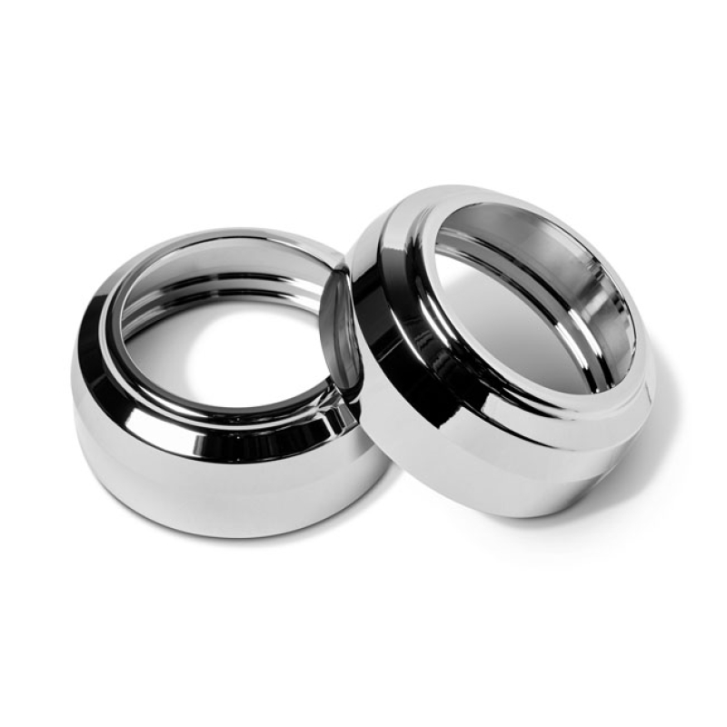 PERFORMANCE MACHINE, 49MM FORK DUST CAPS. CHROME 599362