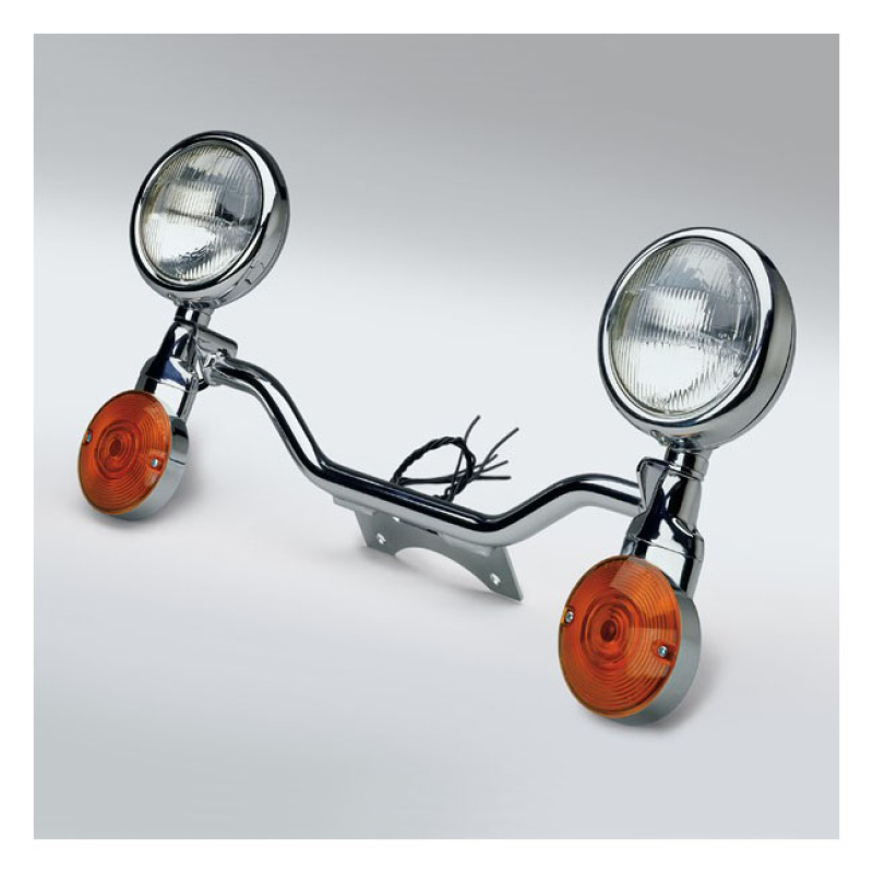 NC SPOT LIGHT BAR CHROME 8080190