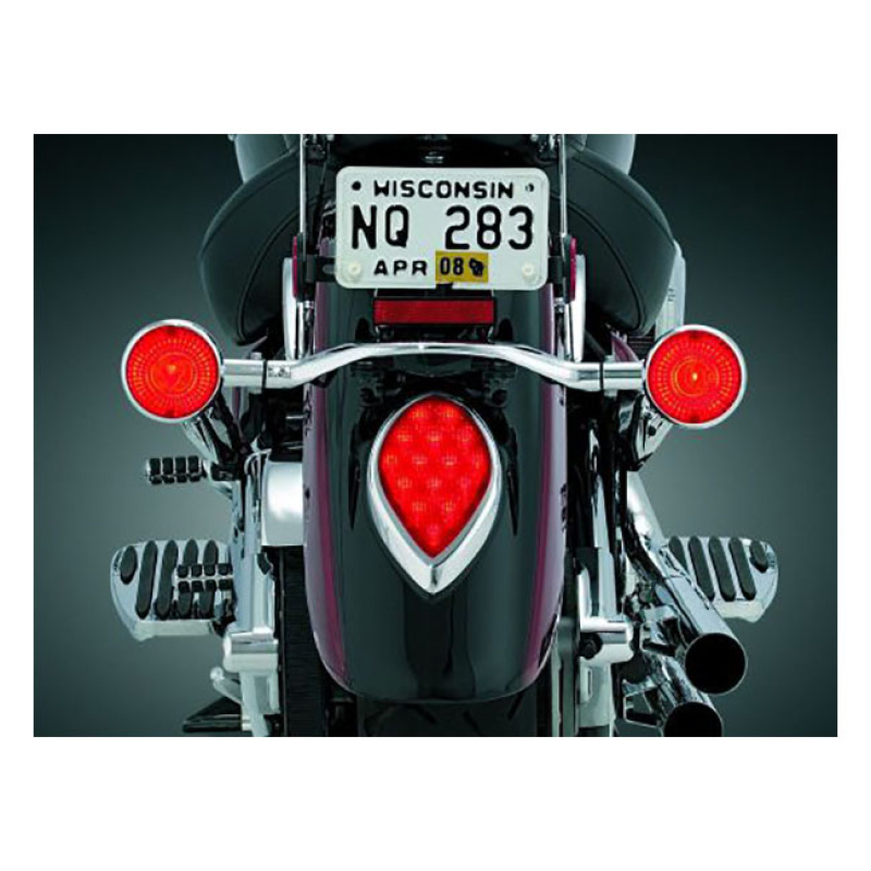 KURYAKYN TRIPLE WHAMMY RUN-TURN-BRAKE LIGHT KIT 8082266