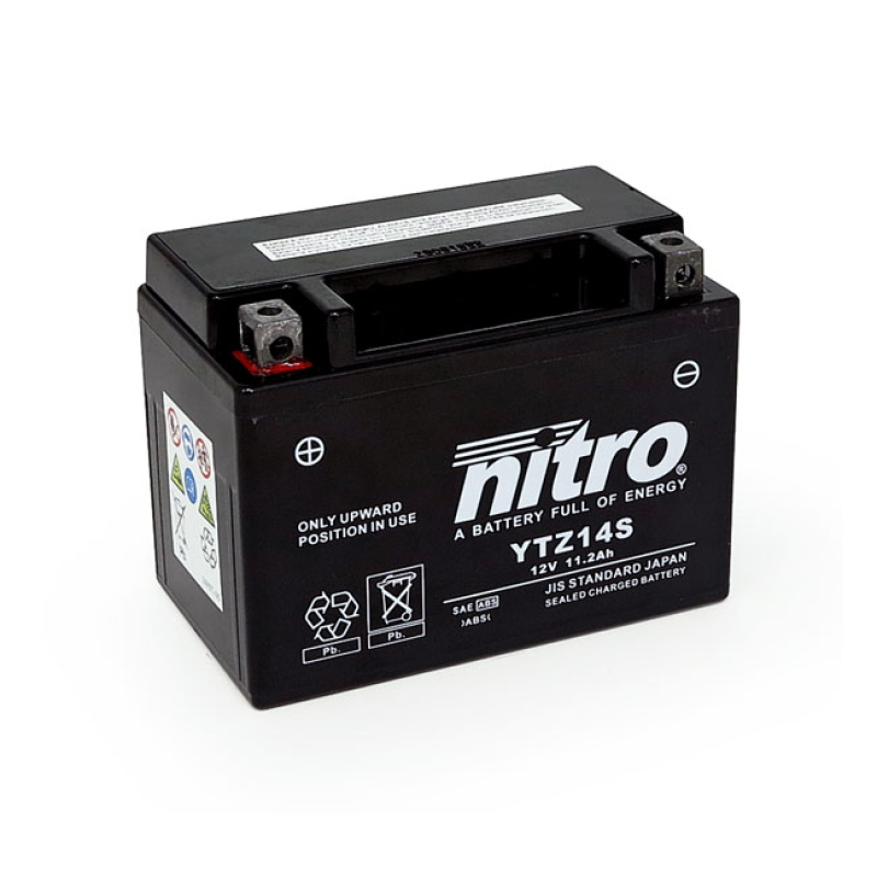 NITRO SEALED YTZ14S AGM BATTERY THIS GEL BATTERY WITH AGM (ABSORBED GL 8110463