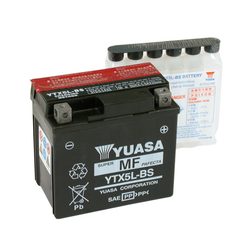 YUASA BATTERY SUPER MF, 12V 4A 901037