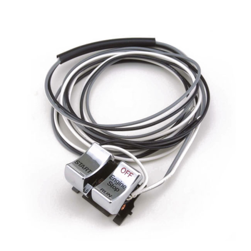CHROME H/BAR CONTR. SWITCH RUN/OFF/START 920082