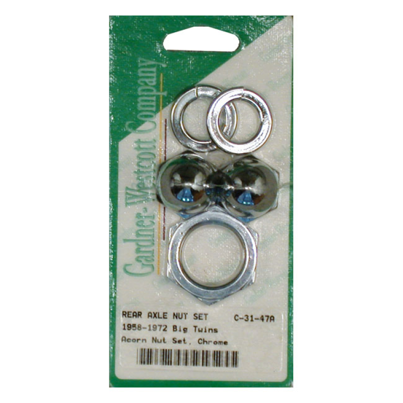 REAR AXLE ACORN NUT SET, REAR WHEEL 927147