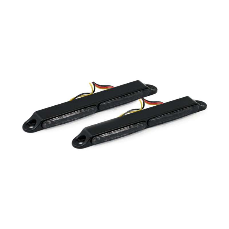 STRIPE LED TURNSIGNALS/TAILLIGHT, BLACK 928056
