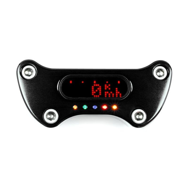 MOTOGADGET, RISER BRACKET FOR MOTOSCOPE MINI. BLACK BLACK ANODIZED. F 930176