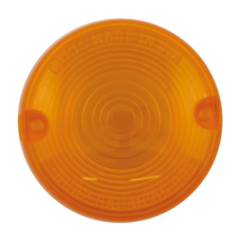 CHRIS TURN SIGNAL REPLACEMENT LENS,AMBER 932012