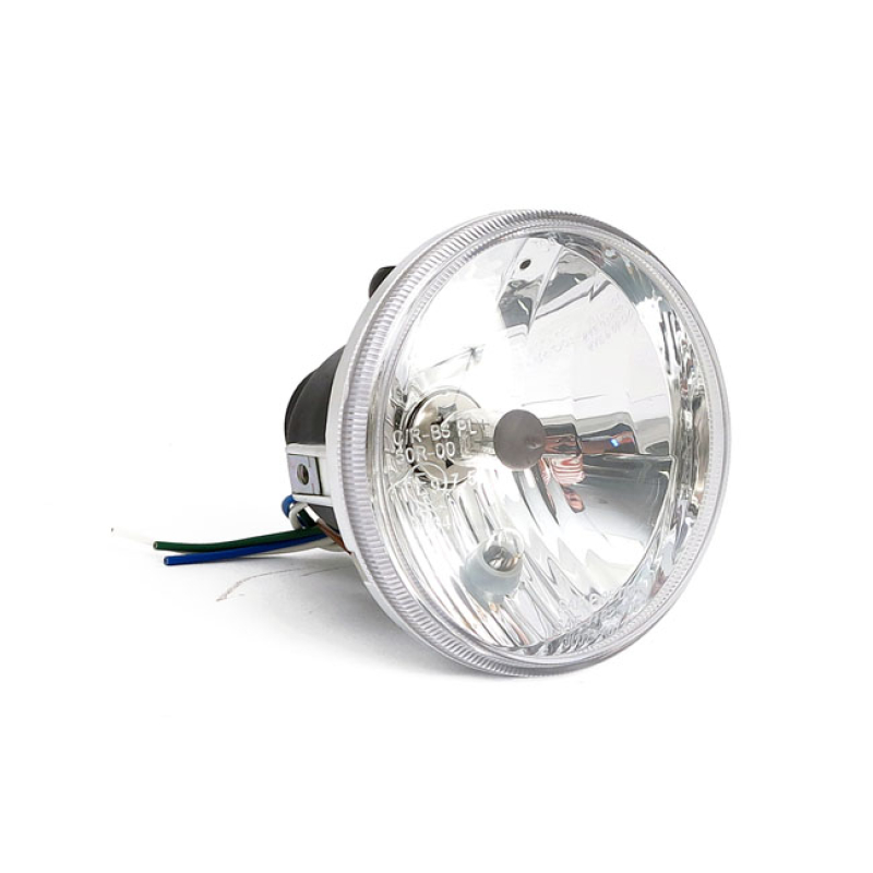 120MM HS1 12V 35/35W HEADLAMP UNIT. CLEAR LENS ECE APPROVED LENS. WI 943659
