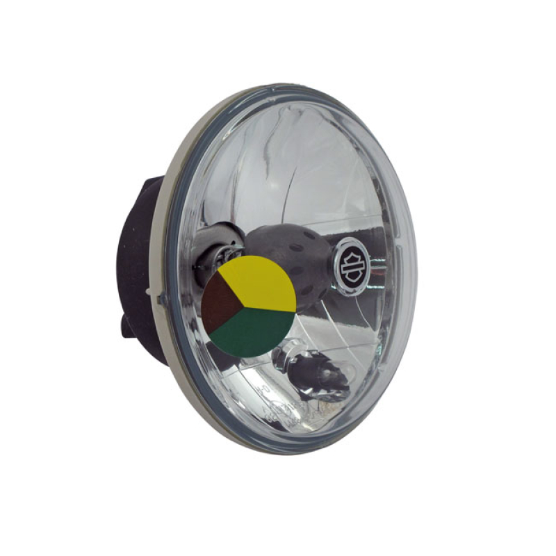 HEADLAMP UNIT H-4, CLEAR. 5 3/4 INCH 951443