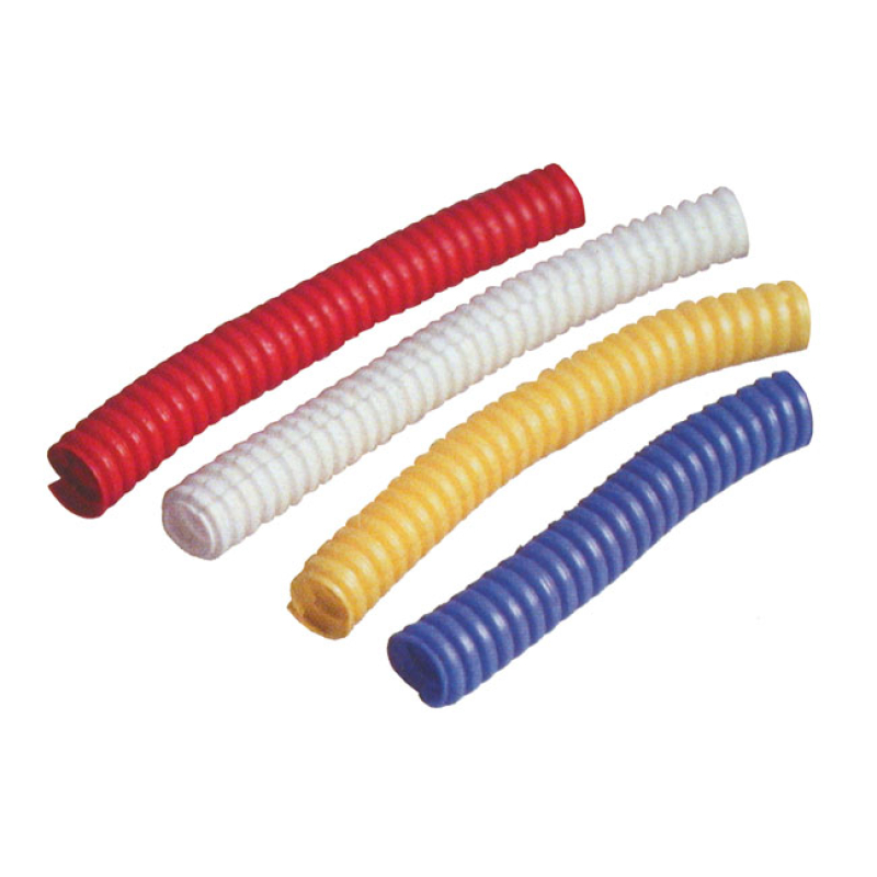 PVC SPLIT WIRING LOOM, 12FT, 3/8" I.D. (9.53MM). RED 951749