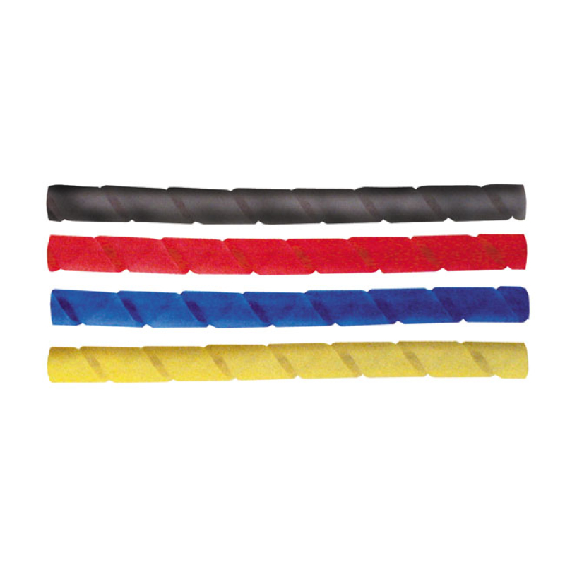 SPIRAL WRAP, WIRING LOOM. 1/2" DIA. BLACK 951756