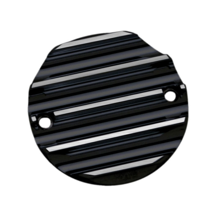 COVINGTONS, POINT COVER. FINNED, BLACK CC BLACK ANODIZED CNC MACHINED 953780