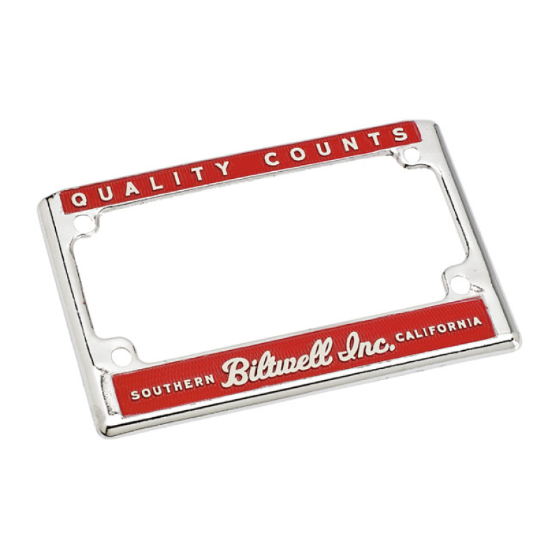 BILTWELL USA LICENSE PLATE FRAME 956718