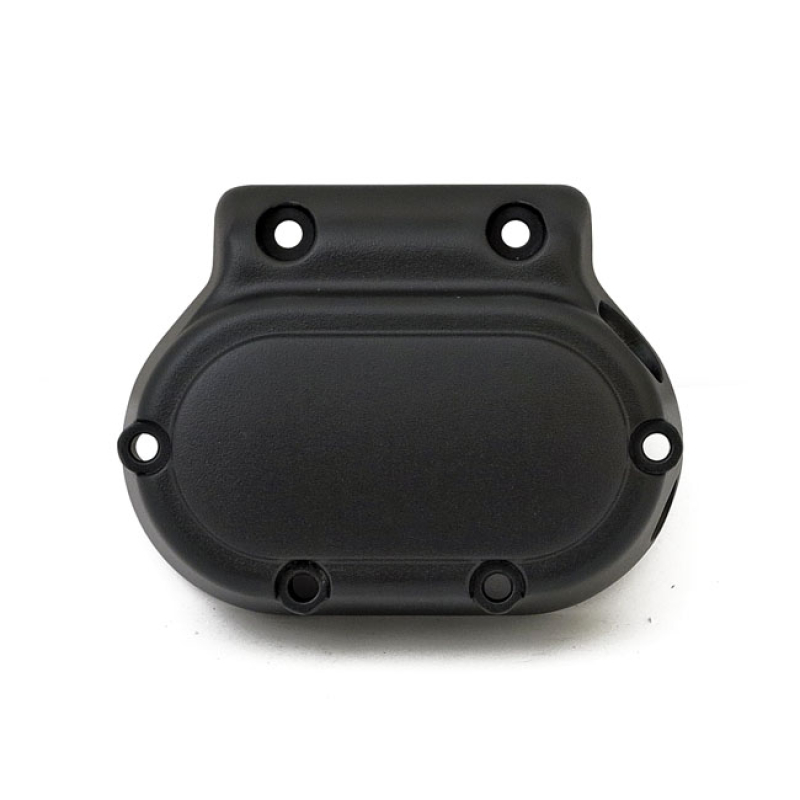 TRANSMISSION END COVER SMOOTH, CABLE CLUTCH. BLACK 960951