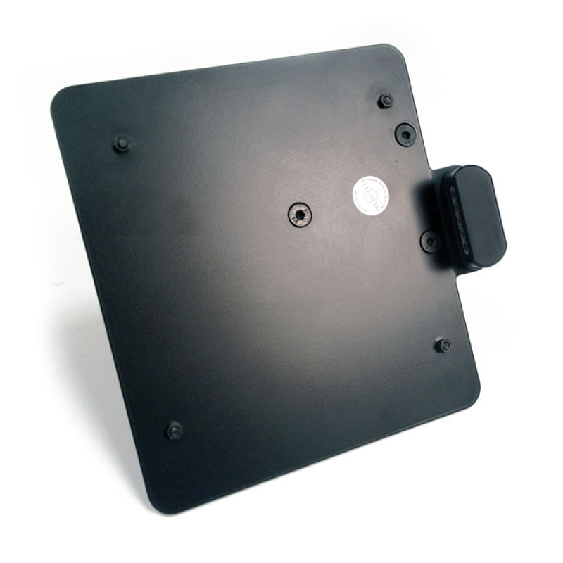 CULT-WERK, SIDE MOUNT LICENSE PLATE BRACKET. AUSTRIA GLOSS BLACK POWD 963059