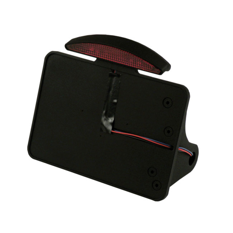 CPV LICENSE PLATE BRACKET KIT BLACK, WITH ARCH LED TAILLIGHT, SIDE MOU 972531