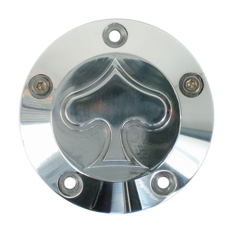 CPV, POINT COVER 'SPADE'. POLISHED POLISHED CNC MACHINED ALUMINUM. INS 972904