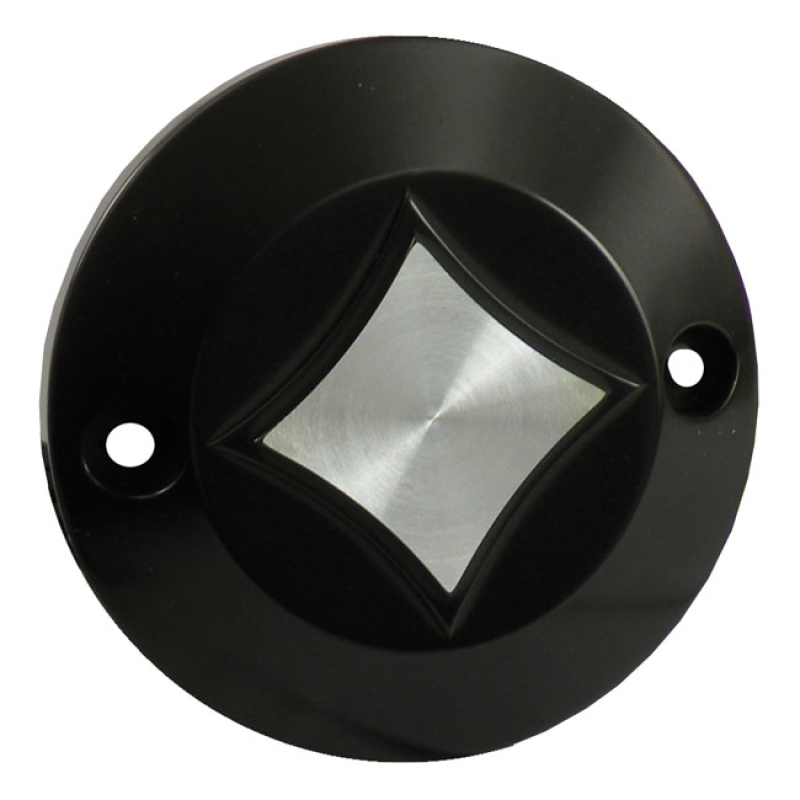 CPV, POINT COVER 'DIAMOND'. BLACK CC BLACK POWDER COATED CNC MACHINED 973016