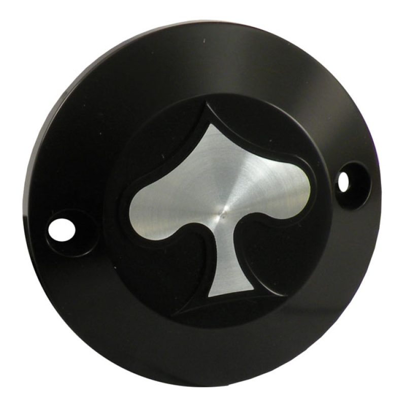 CPV, POINT COVER 'SPADE'. BLACK CC BLACK POWDER COATED CNC MACHINED WI 973017