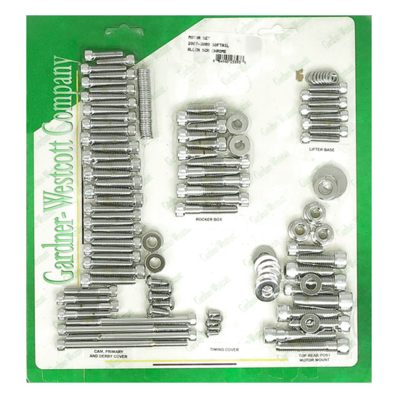 MOTOR SCREW SET CHROME ALLEN 975866