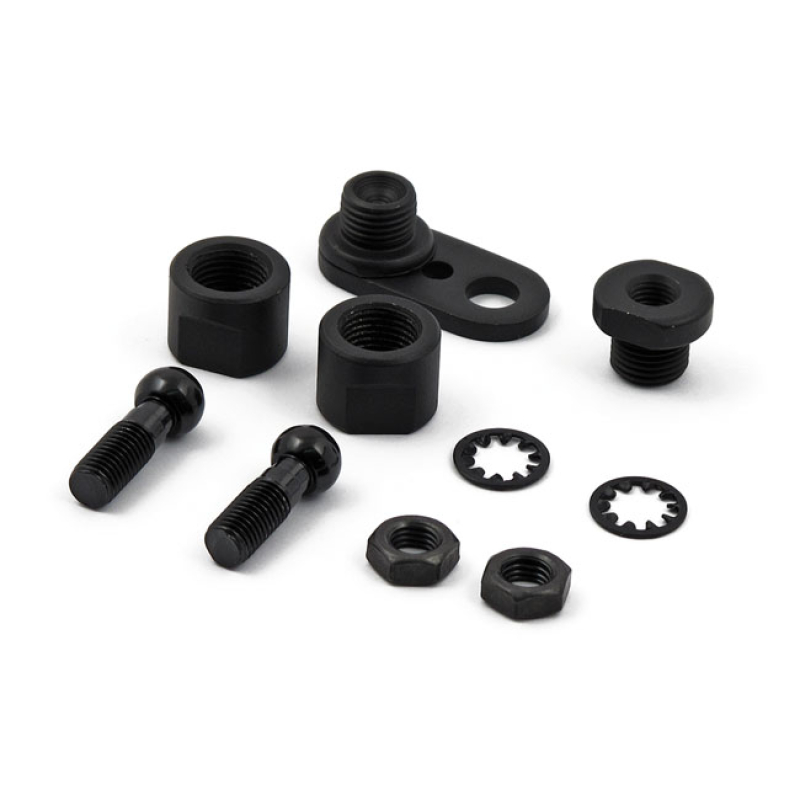 H-D FRONT TURN SIGNAL SWIVEL KIT. BLACK USED AS STOCK REPLACEMENT DIRE 980779