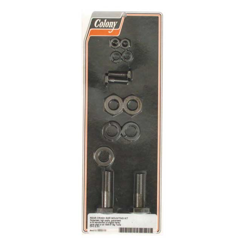 COLONY, ENGINE GUARD MOUNT KIT. BLACK BLACK PARKERIZED FINISH. HIGH QU 989964