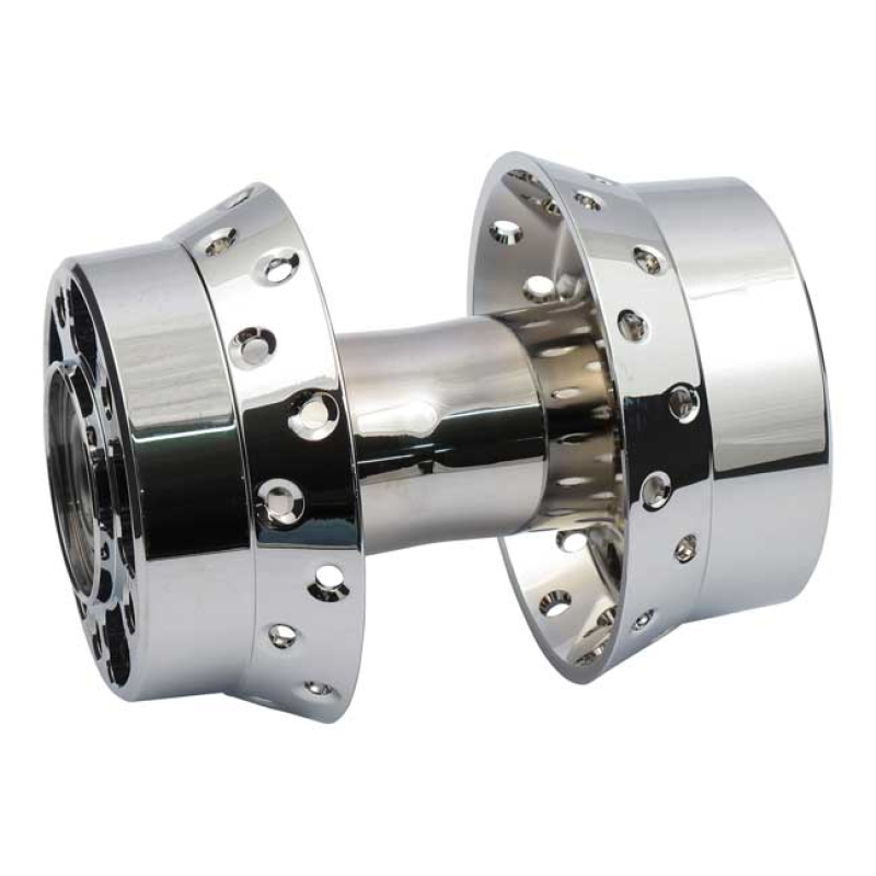REAR WHEEL HUB, CHROME 991262
